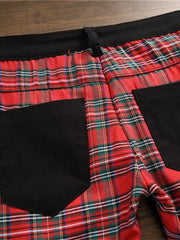 Load image into Gallery viewer, Retro Patchwork Pants
