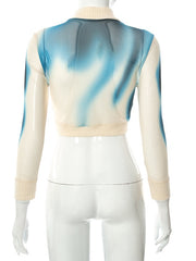 Load image into Gallery viewer, Long Sleeve Turtleneck Crop Top
