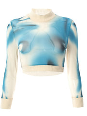 Load image into Gallery viewer, Long Sleeve Turtleneck Crop Top
