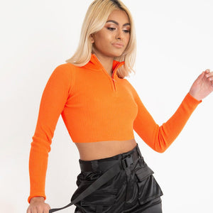 Flared Sleeve Crop Top