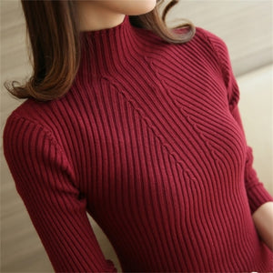 Turtleneck Knitted Sweater