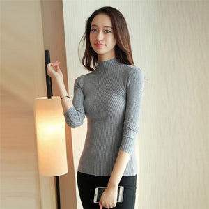 Turtleneck Knitted Sweater