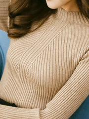 Load image into Gallery viewer, Turtleneck Knitted Sweater
