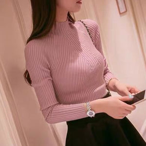 Turtleneck Knitted Sweater