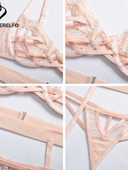 Load image into Gallery viewer, Three Piece Lingerie Set
