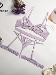 Load image into Gallery viewer, Three Piece Lingerie Set
