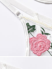 Load image into Gallery viewer, Floral Embroidered Lingerie Set
