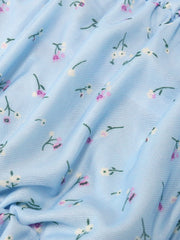 Load image into Gallery viewer, Sheer Lantern Sleeve Dress
