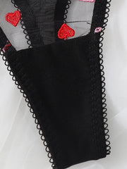 Load image into Gallery viewer, Lace Heart Embroidered Lingerie Set
