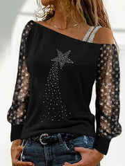 Load image into Gallery viewer, Sheer Long Sleeve Top
