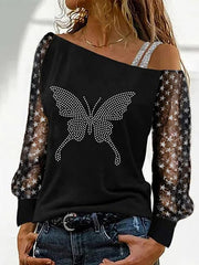 Load image into Gallery viewer, Sheer Long Sleeve Top
