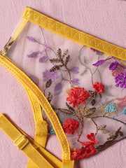 Load image into Gallery viewer, Three-Piece Set Lingerie Set
