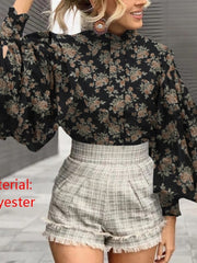 Load image into Gallery viewer, Long Lantern Sleeve Blouse
