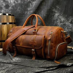 Travel Leather Bag