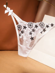 Load image into Gallery viewer, Flower Embroidery Underwear
