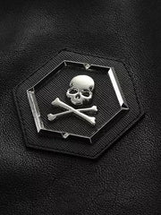 Load image into Gallery viewer, Faux Leather Skull Jackets
