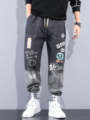 Load image into Gallery viewer, Graffiti Jeans
