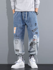 Load image into Gallery viewer, Graffiti Jeans
