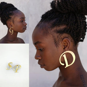 Personalized Letter Earrings