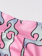 Load image into Gallery viewer, Flame Print Mini Dress
