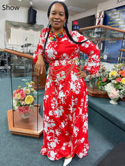 Load image into Gallery viewer, Off-Shoulder Long Dress
