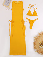 Load image into Gallery viewer, Sheer Dress With Bikini
