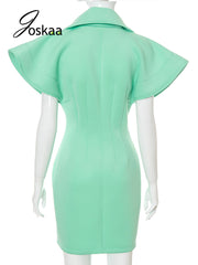 Load image into Gallery viewer, Oversized Collar Dress
