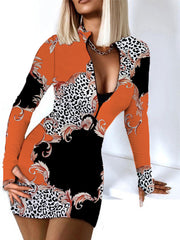 Load image into Gallery viewer, Long Sleeve Bodycon Dress
