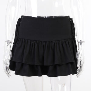 Layered Ruffle Skirt