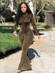 Load image into Gallery viewer, Flared Legg Jumpsuit
