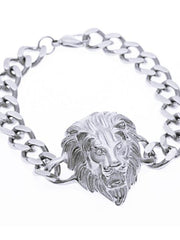 Load image into Gallery viewer, Lion Head Bracelet
