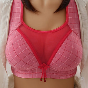 Bra With Sheer Patch