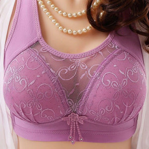 Bra With Sheer Patch