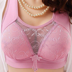 Bra With Sheer Patch