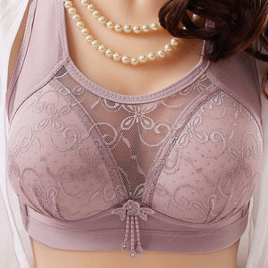 Bra With Sheer Patch