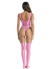 Load image into Gallery viewer, Bodysuit &amp; Stocking Set
