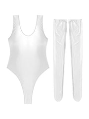 Load image into Gallery viewer, Bodysuit &amp; Stocking Set
