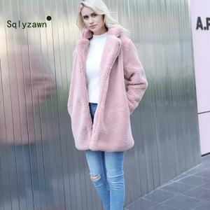 Faux Fur Coat