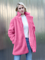 Load image into Gallery viewer, Faux Fur Coat
