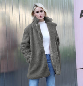 Faux Fur Coat