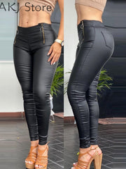 Load image into Gallery viewer, Faux Leather Pants
