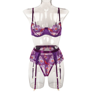 Three-Piece Lingerie Set