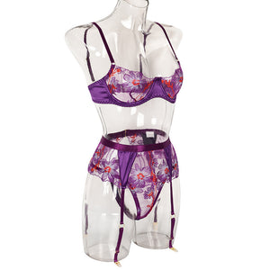 Three-Piece Lingerie Set