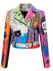 Load image into Gallery viewer, Long Sleeve Graffiti Jacket
