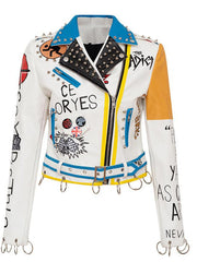 Load image into Gallery viewer, Long Sleeve Graffiti Jacket
