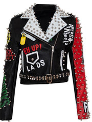 Load image into Gallery viewer, Long Sleeve Graffiti Jacket
