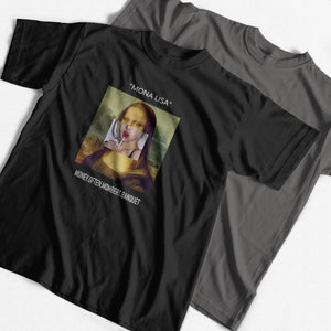 Mona Lisa Print T-Shirt