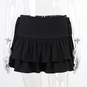 Layered Ruffle Skirt