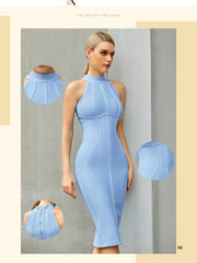 Load image into Gallery viewer, Sleeveless Bodycon Dress
