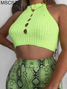 Halter Crop Top